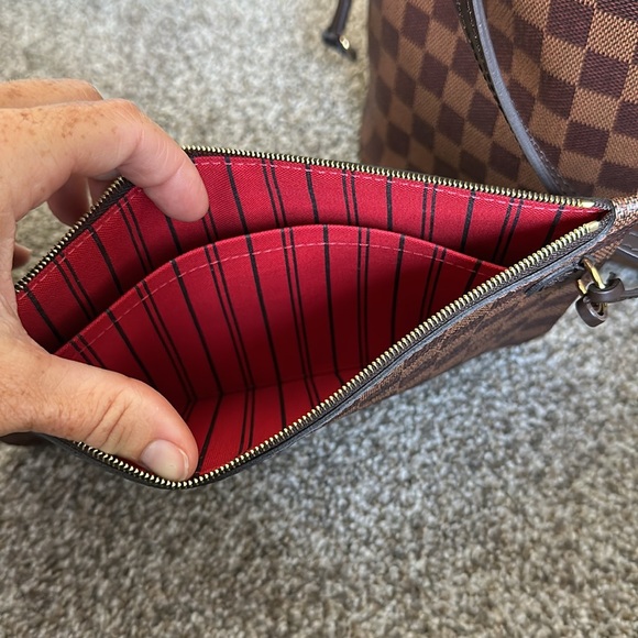 Louis Vuitton neverfull MM- Damier Ebene pattern - Picture 8 of 11